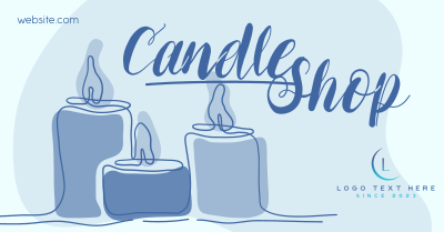 Line Candle Facebook ad Image Preview