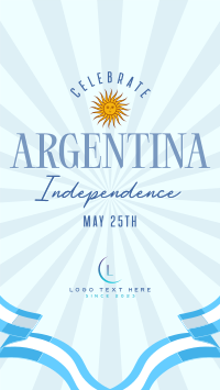 Viva Argentina Facebook story Image Preview