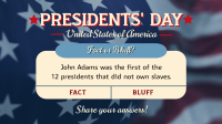 Presidents' Day Quiz  Video Image Preview