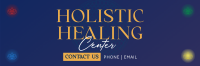 Holistic Healing Center Twitter Header Design