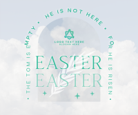 Heavenly Easter Facebook Post Design