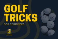 Beginner Golf Tricks Pinterest Cover Design