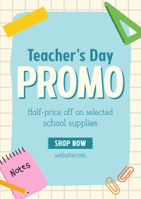 Teacher's Day Deals Flyer Image Preview