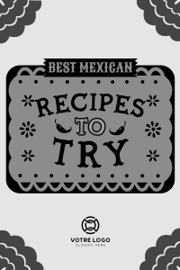 Mexican Recipes to Try Pinterest Pin Image Preview