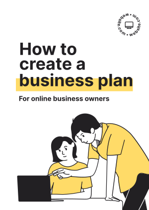 How to Create a Business Plan Poster Image Preview