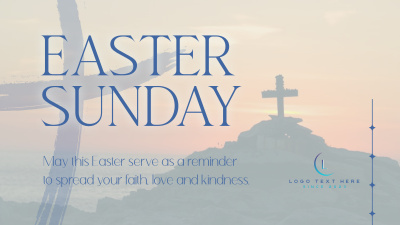 Easter Holy Cross Reminder Facebook event cover Image Preview