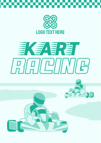 Go Kart Racing Flyer | BrandCrowd Flyer Maker | BrandCrowd