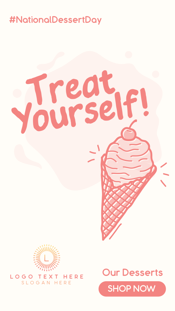 Sweet Treat Instagram Story Design Image Preview