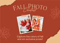 Fall Photo Contest Postcard Image Preview