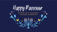 Celebrate Passover  Facebook Event Cover Design