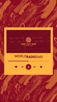 Radio Day Player YouTube short Image Preview
