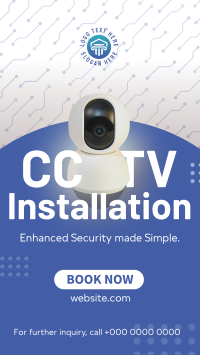 CCTV Installation Service TikTok Video Preview