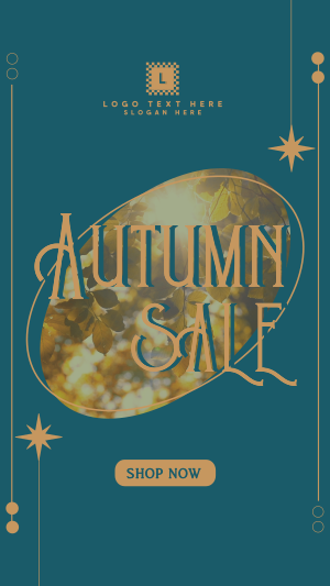 Shop Autumn Sale Instagram Reel Image Preview