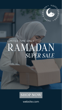 Ramadan Shopping Sale Instagram reel Image Preview