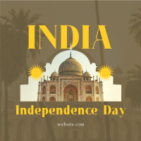 Independence To India Instagram Post Design