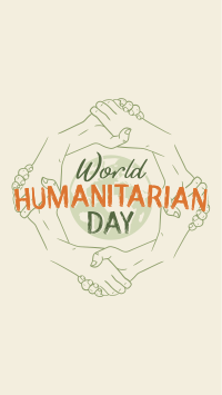 World Humanitarian Day Instagram Story Design