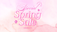 Special Spring Sale Animation Design