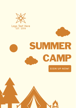 Kids Summer Camp Poster