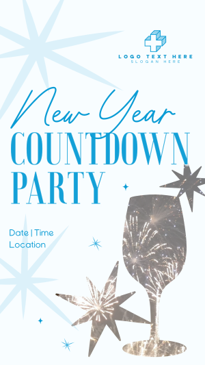 New Year Countdown Party Instagram story Image Preview