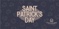 St. Patrick's Clover Twitter post Image Preview