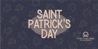 St. Patrick's Clover Twitter Post Preview