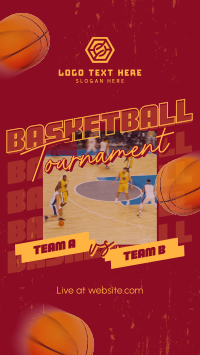 Basketball Game Tournament Instagram Reel Preview