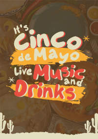 Cinco De Mayo Party Poster Image Preview