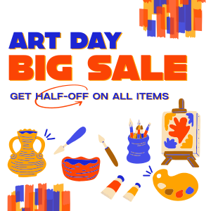 Art Materials Sale Instagram post Image Preview