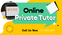 Online Private Tutor Facebook event cover Image Preview