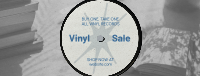 Vinyl Record Sale Facebook Cover Design