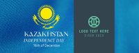 Kazakhstan Independence Day Facebook cover Image Preview