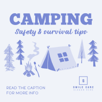 Cozy Campsite Instagram post Image Preview