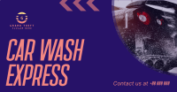Car Wash Express Facebook ad Image Preview