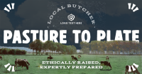 Rustic Livestock Pasture Facebook Ad Design