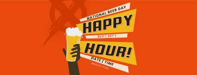 Beer Day Promo Facebook cover Image Preview