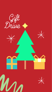 Christmas Gift Drive Instagram Story Design