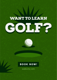 Golf Coach Poster Image Preview
