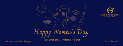 Women Illustrations Facebook cover Image Preview