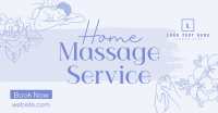 Home Massage Service Facebook Ad Design