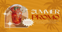 Modern Summer Promo Facebook ad Image Preview