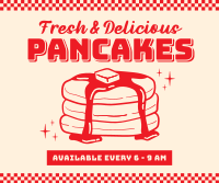 Retro Pancakes Facebook Post Image Preview