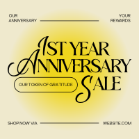 Elegant Business Anniversary Instagram Post Preview