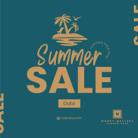 Island Summer Sale Instagram post Image Preview