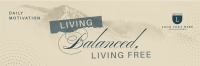 Living Balanced & Free Twitter Header Image Preview