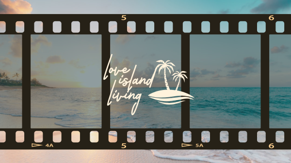 Love Island Living YouTube Banner Design Image Preview