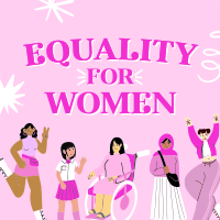 Pink Equality Instagram post Image Preview