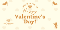 Valentines Cupid Twitter Post Design