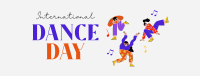 Groovy Dance Day Facebook Cover Design