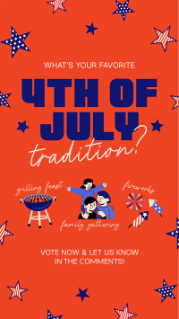 Quirky 4th of July Traditions YouTube short Image Preview