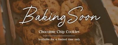 Coming Soon Cookies Facebook cover Image Preview